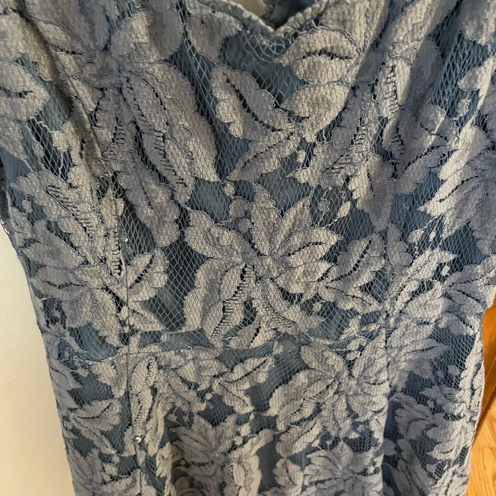 Abercrombie & Fitch Lace Dress in Gray